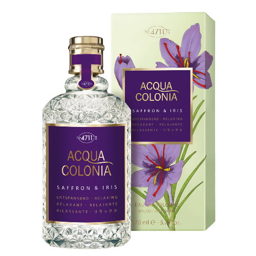 4711 Acqua Colonia Saffron & Iris 番紅花&鳶尾花中性古龍水