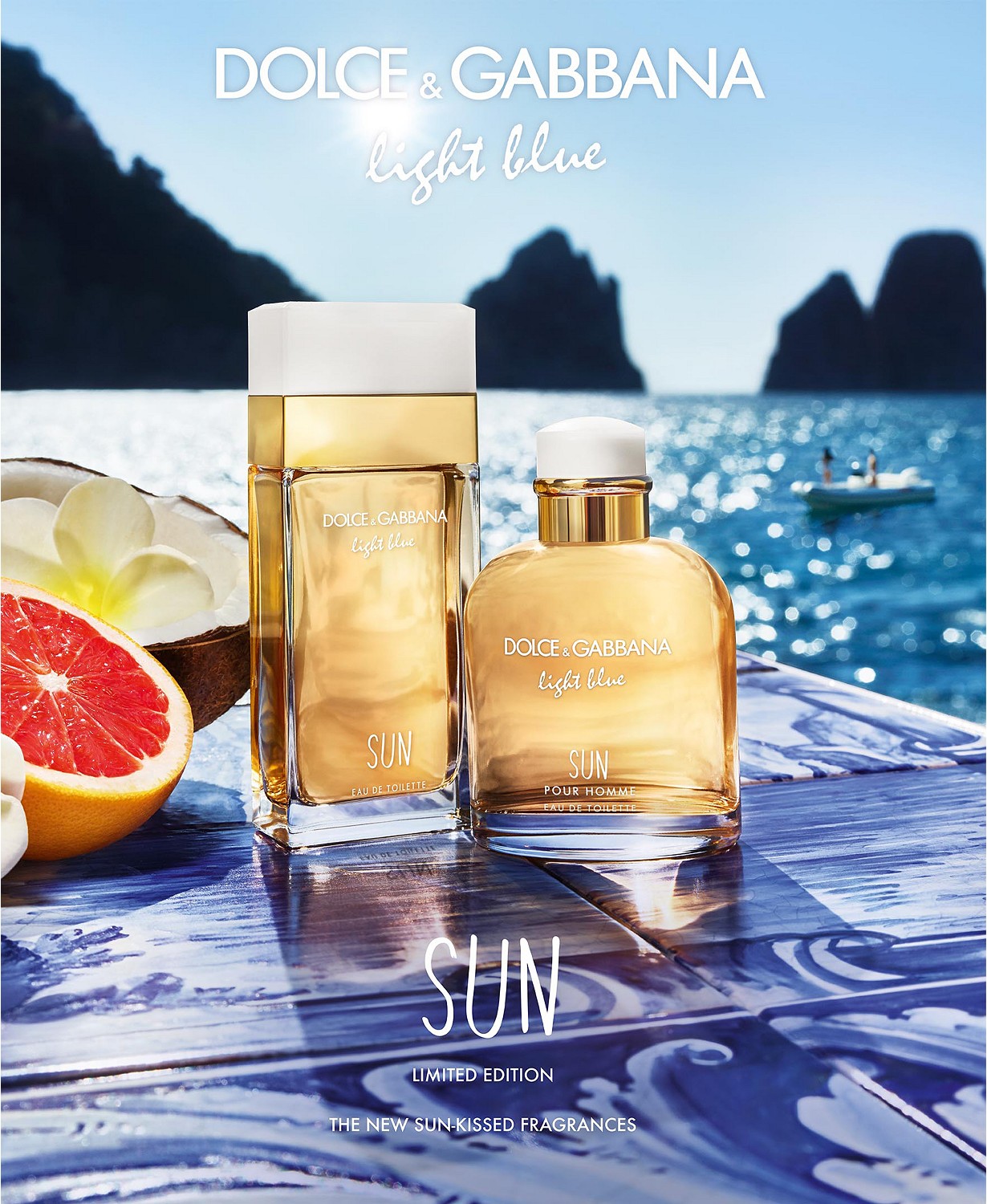 D&G Light Blue Sun 淺藍陽光夏日限量版女性淡香水