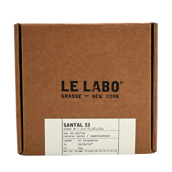 Le Labo Santal 33 檀香中性淡香精 Le Labo Santal 33 檀香中性淡香精