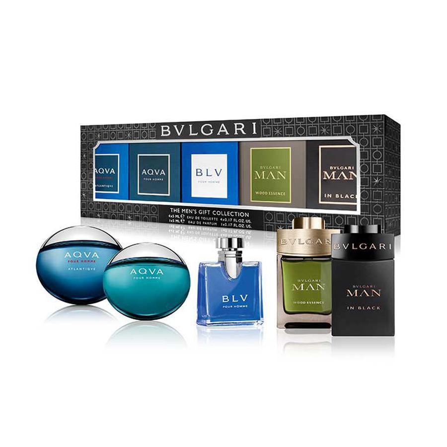 Bvlgari 寶格麗男性小香水禮盒5入組