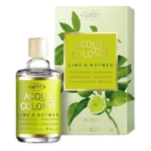 4711 Lime & Nutmeg 萊姆&肉豆蔻中性古龍水迷你瓶