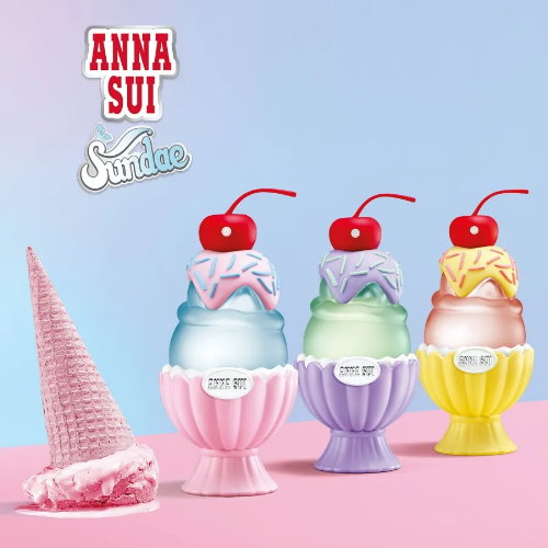 Anna Sui Sundae Pretty Pink 果漾聖代淡香水-粉紅柚惑
