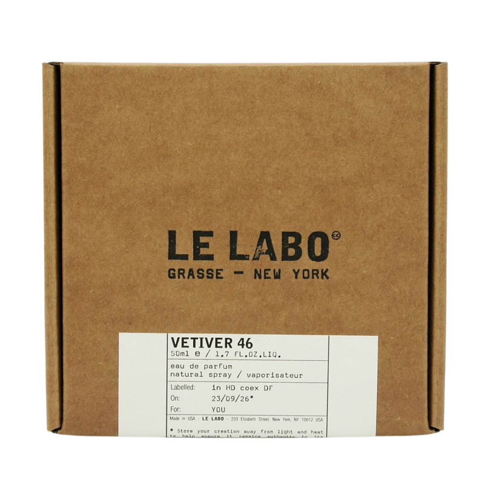 Le Labo Vetiver 46 香根草中性淡香精