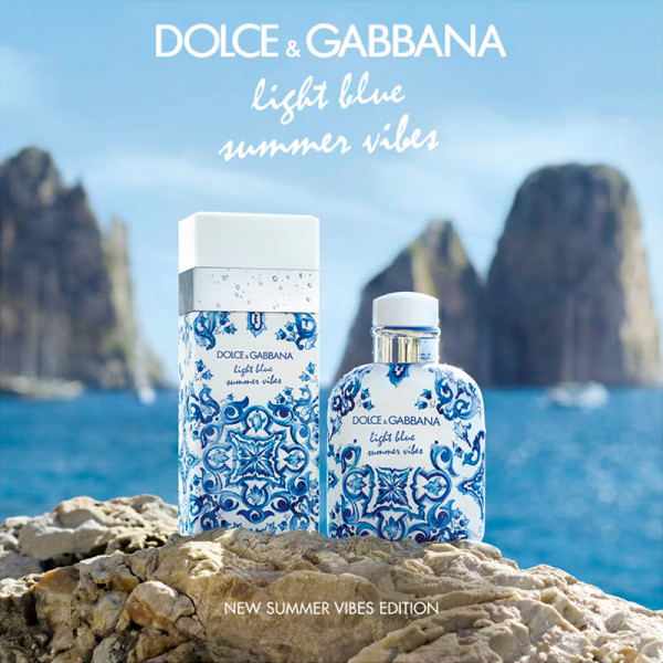 D&G Light Blue Summer Vibes 淺藍心動印記男性淡香水