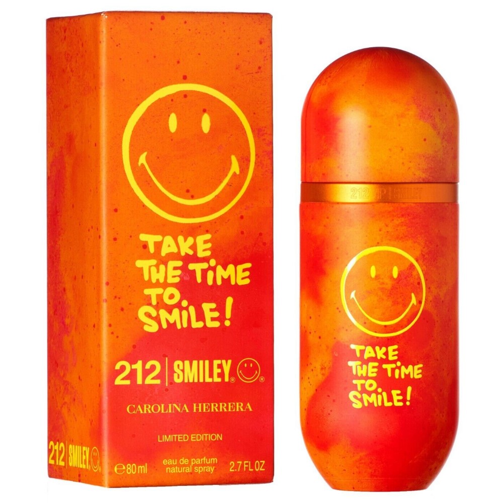 Carolina Herrera 212 VIP Smiley 橘色微笑限量版女性淡香精