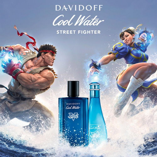 Davidoff Coolwater Street Fighter Champion 冷泉快打旋風限量版男性淡香水  TESTER